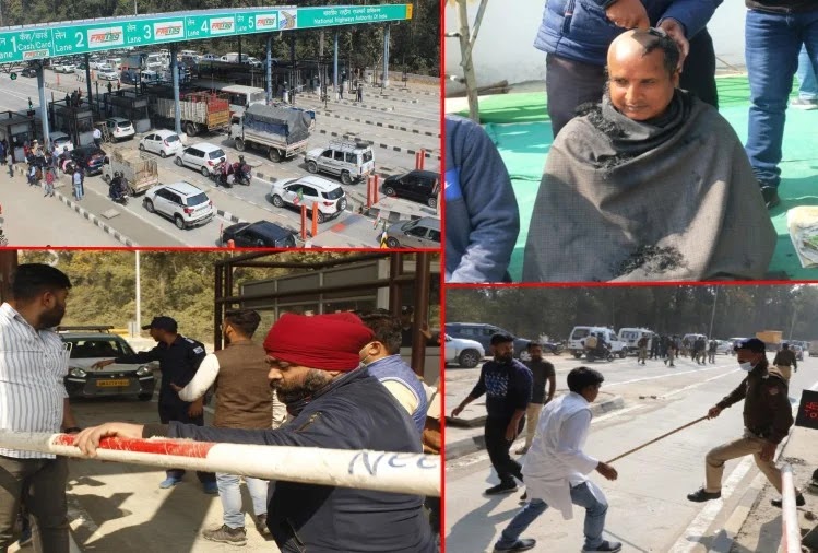 देहरादून-हरिद्वार हाईवे: लच्छीवाला टोल प्लाजा पर पहले ही दिन जमकर हंगामा, कांग्रेस नेता ने कराया मुंडन, तस्वीरें... लच्छी वाला टोल प्लाजा पर हंगामा