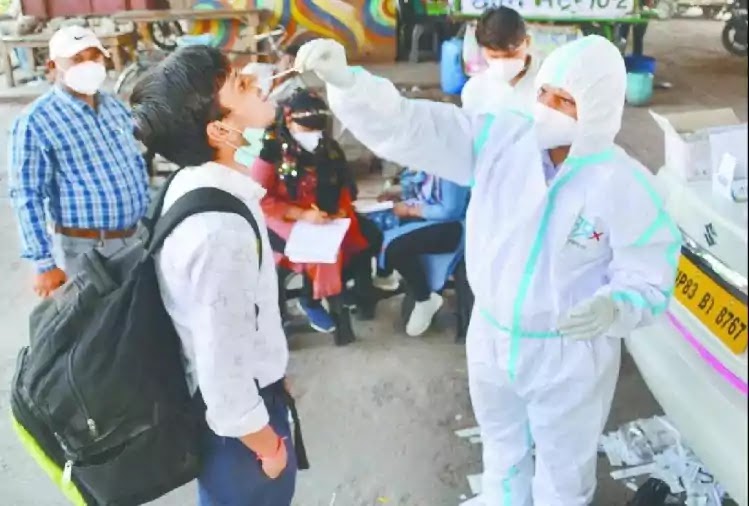 Coronavirus In Uttarakhand: कोरोना का बढ़ता ग्राफ, उत्तराखंड के लिए पुनः चुनौती Coronavirus test in dehradun, uttarakhand