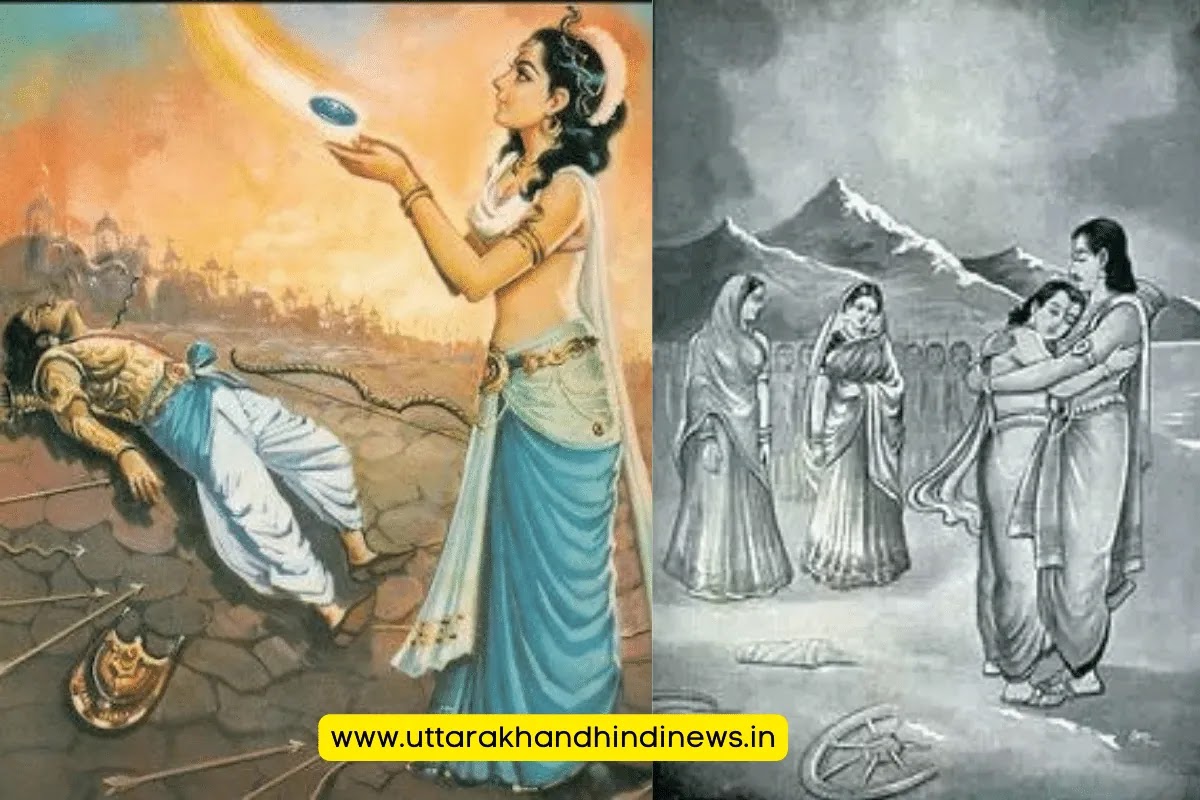 ullupi revives arjun with gem, arjun hugs his son babruvahan